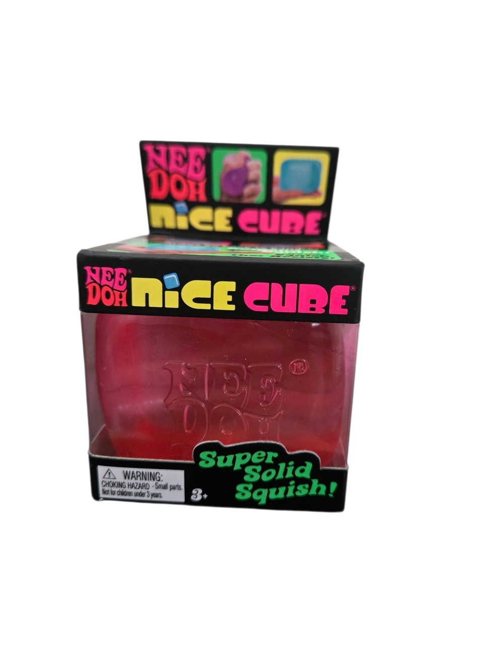 Pink Needoh - Super Solid Squish Toy